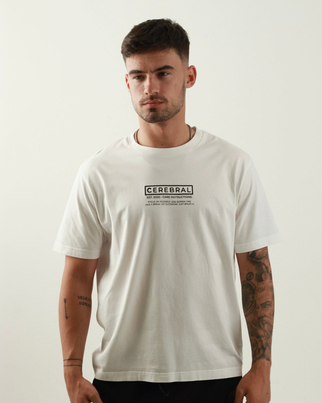 White Self-Care 1.0 Oversized T-Shirt