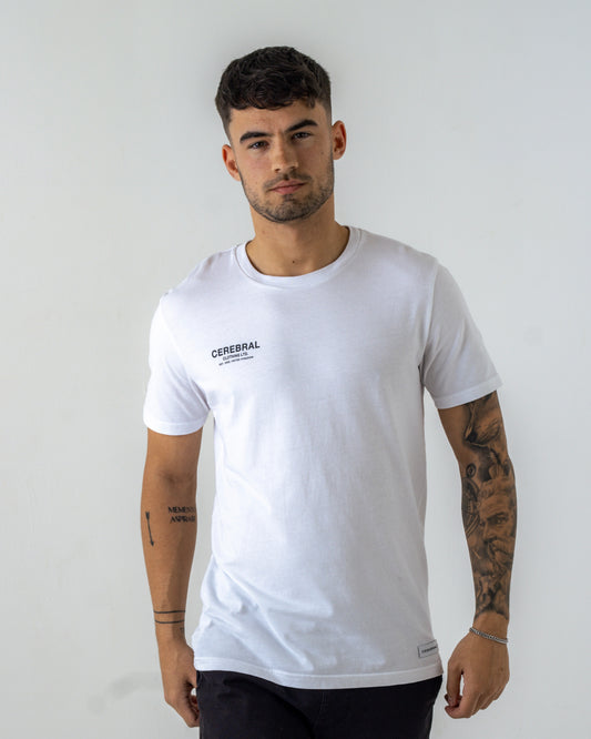 White Established Logo-print Cotton Jersey T-Shirt