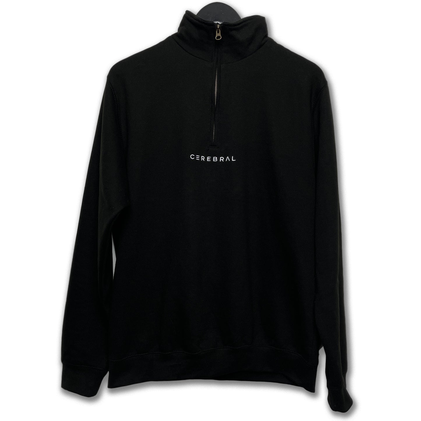 Black 1/2 Zip Sweatshirt